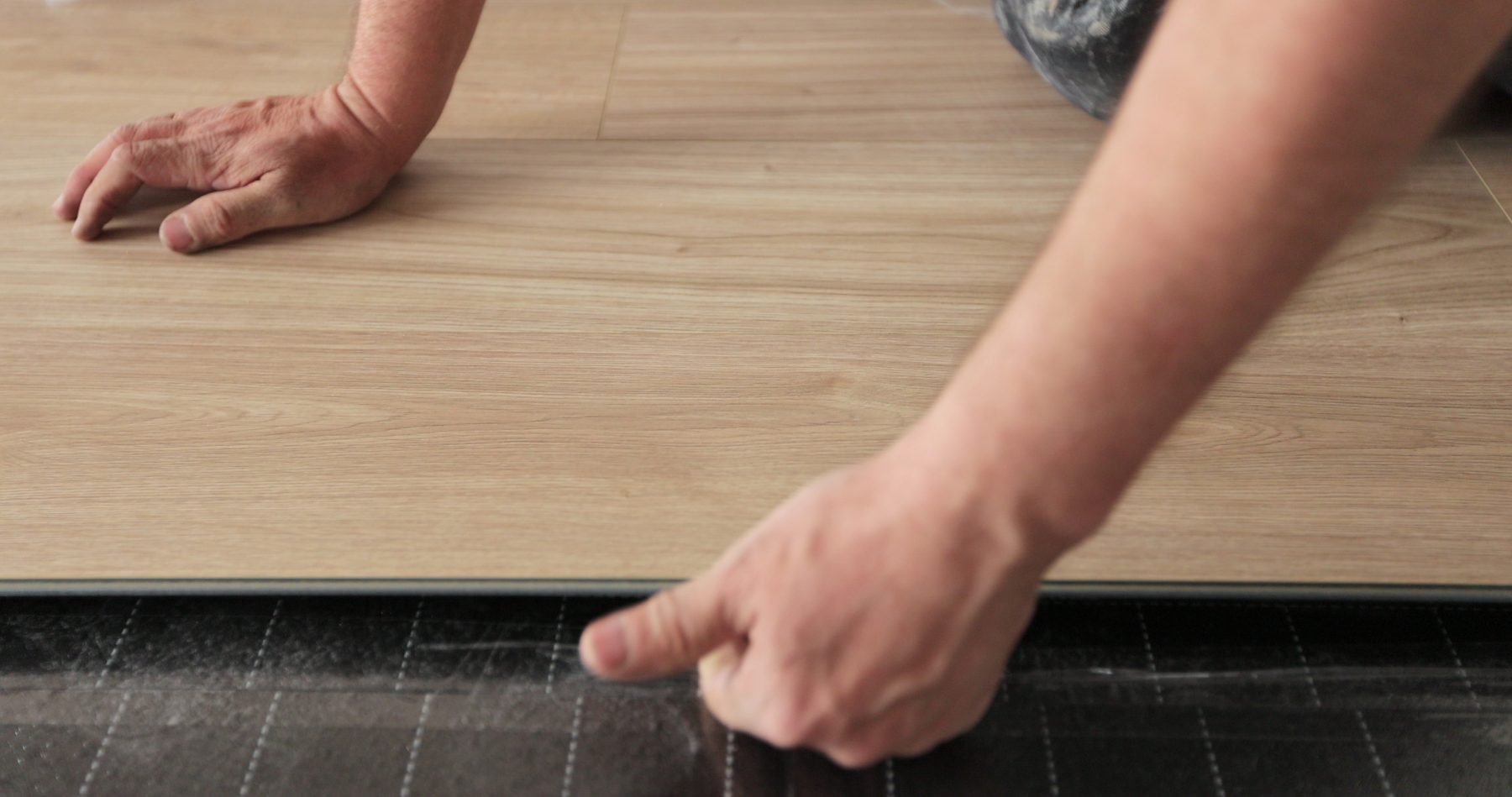Laminatverlegung im Detail