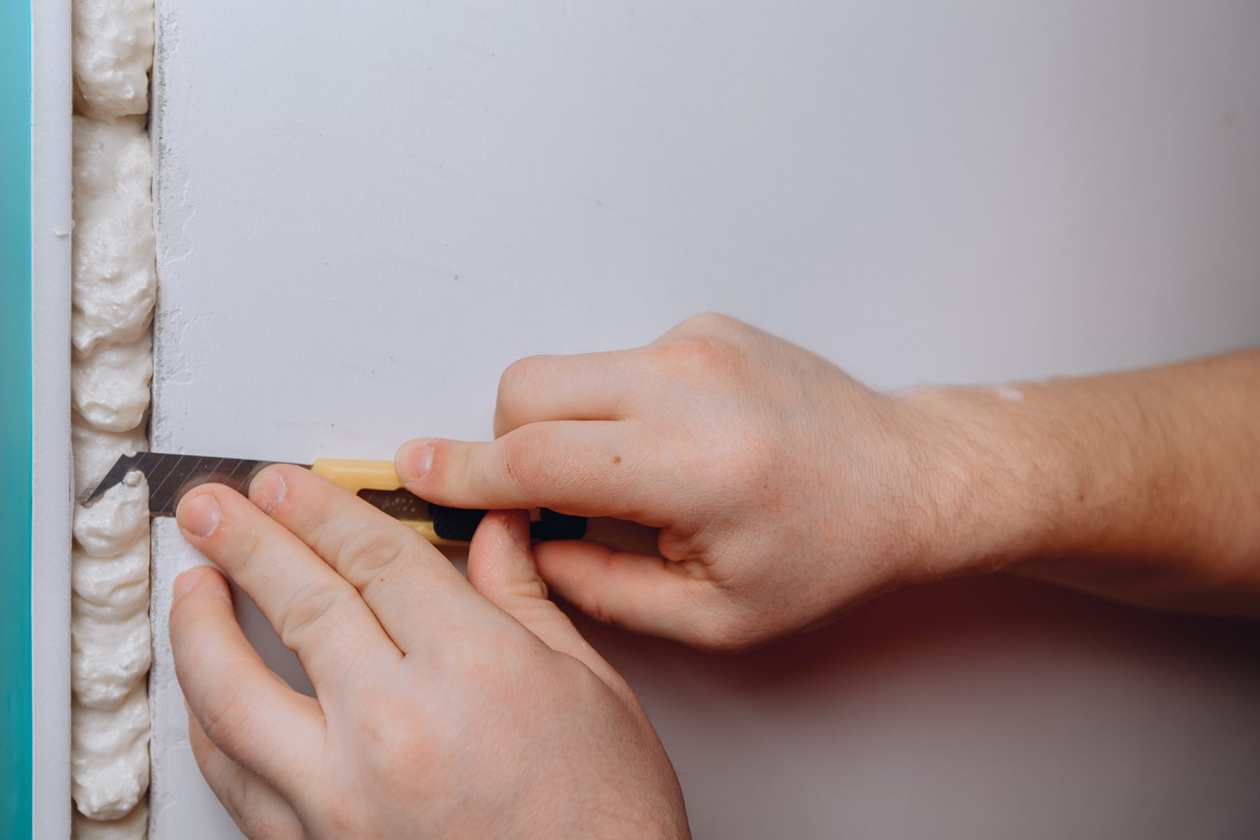 Handwerker bei der Arbeit